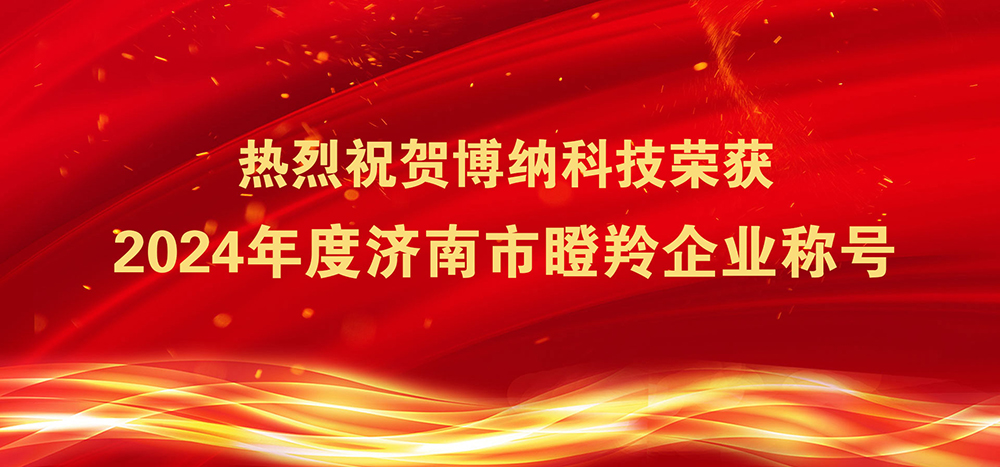 再獲殊榮！博納科技榮獲2024年度濟(jì)南市瞪羚企業(yè)稱號(hào)