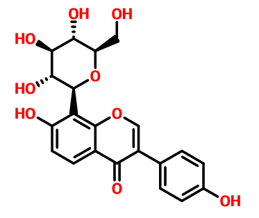 葛根素，分子量416.8