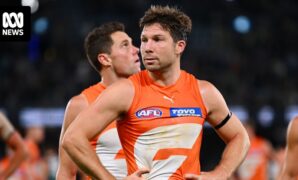GWS coach Adam Kingsley defends captain Toby Greene over high contact