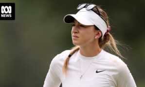 Gabriela Ruffels the leading Australian in joint fifth after round one of the Chevron Championship, women's golf's first major of 2024
