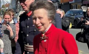 Princess Anne wears £4,000 brooch with a secret nod to King Charles and Kate | Royal | News