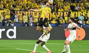Dortmund expects tougher challenge after upsetting PSG in first leg