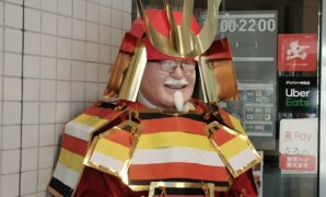 History’s largest force of Samurai Colonel Sanders deploying to KFC Japan branches