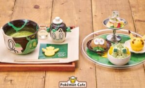 Pokémon Cafe serves up a green tea ceremony in Japan with Poltchageist and Sinistcha matcha menu