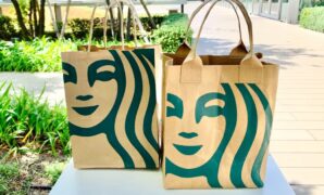 Starbucks Japan sells a paper tote bag that looks like a free bag…so should you buy it?