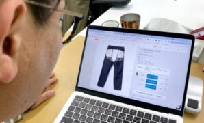 We save money on crotchless jeans from Japanese brand Beams by making our own