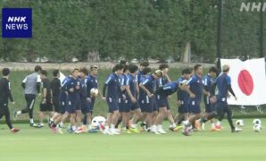 サッカー男子 U-23日本代表 ウズベキスタンとの決勝へ前日練習