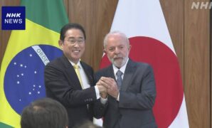 岸田首相 ブラジルと温暖化対策で枠組み作ることなど合意